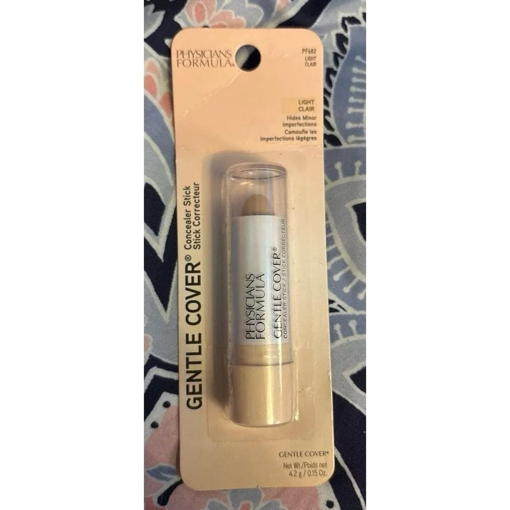 NEW Physicians Formula Gentle Cover Concealer Stick, Light
